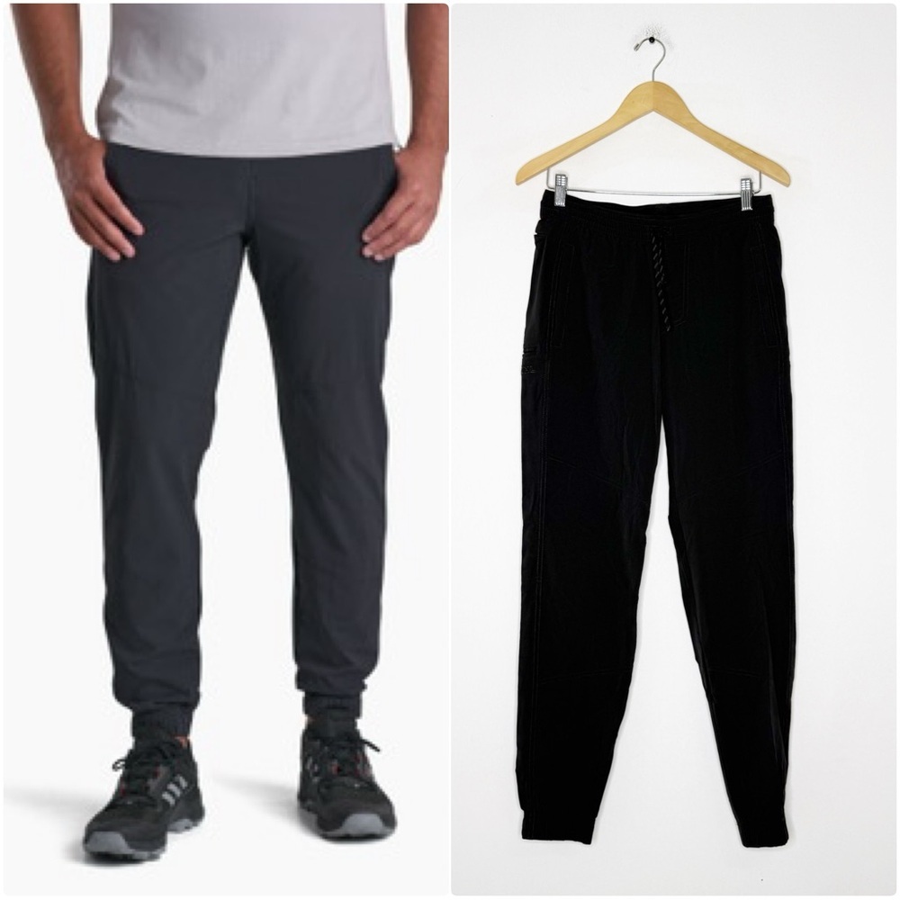 Kuhl Suppressor Jogger Pants Dark Charcoal/Blue Size S Long 31” Inseam